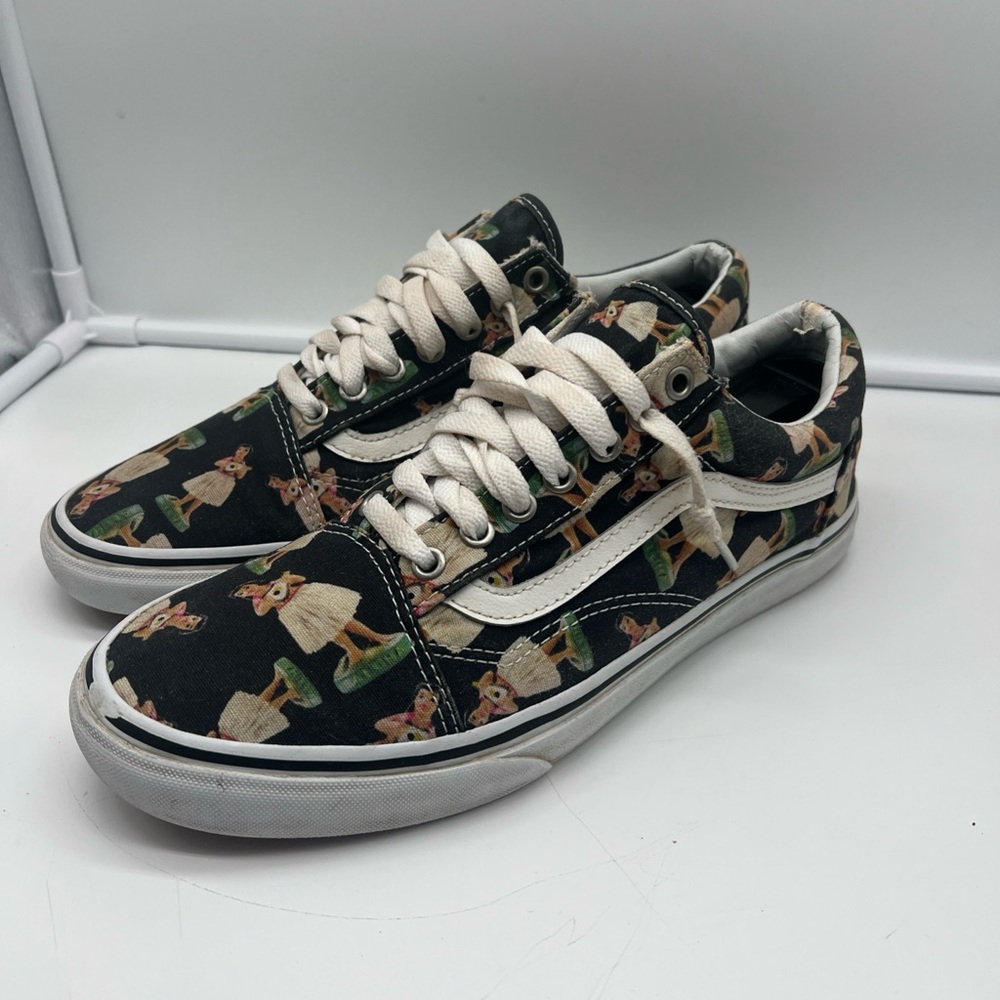 Vans Digi Hula Girl Print Black Parisian Night Shoes Men’s 9 Women's 10.5